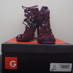 Guess Baja Heels in Size 6 Dark Purple/Plum